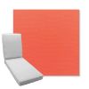 Picture of Canvas Melon | Boxed Chaise Lounge Cushion - Sunbrella© Fabric