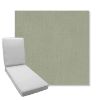 Picture of Canvas Seasalt | Boxed Chaise Lounge Cushion - Sunbrella© Fabric