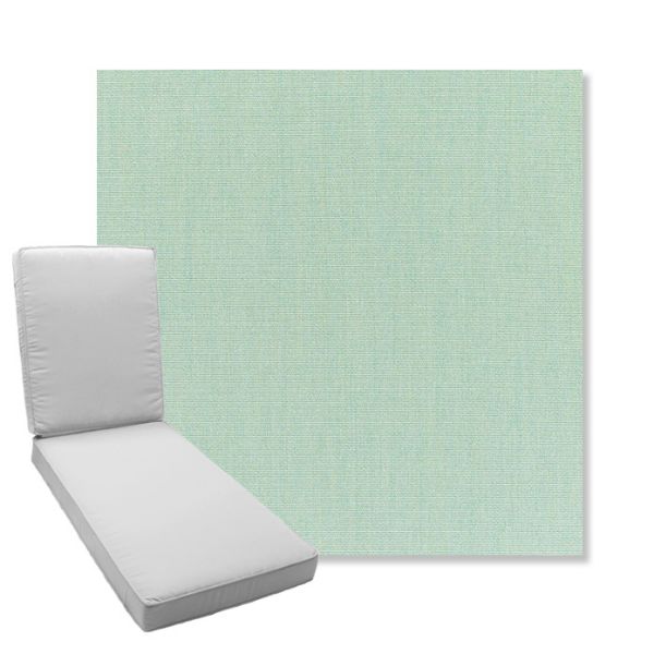 Picture of Canvas Spa | Boxed Chaise Lounge Cushion - Sunbrella© Fabric