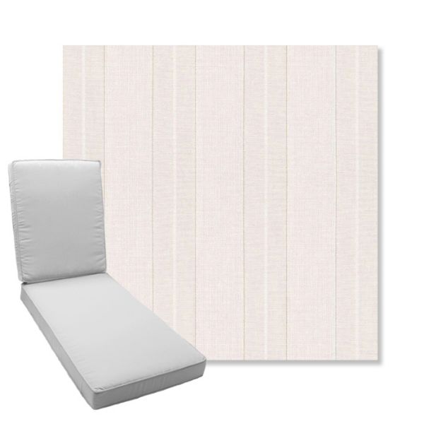 Picture of Carlo Sand | Boxed Chaise Lounge Cushion - Sunbrella© Fabric