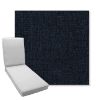 Picture of Cassava Indigo | Boxed Chaise Lounge Cushion - Sunbrella© Fabric