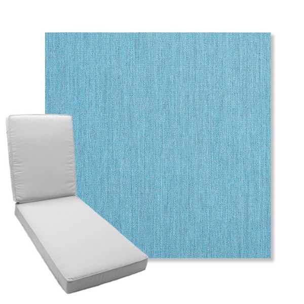 Picture of Cast Horizon | Boxed Chaise Lounge Cushion - Sunbrella© Fabric