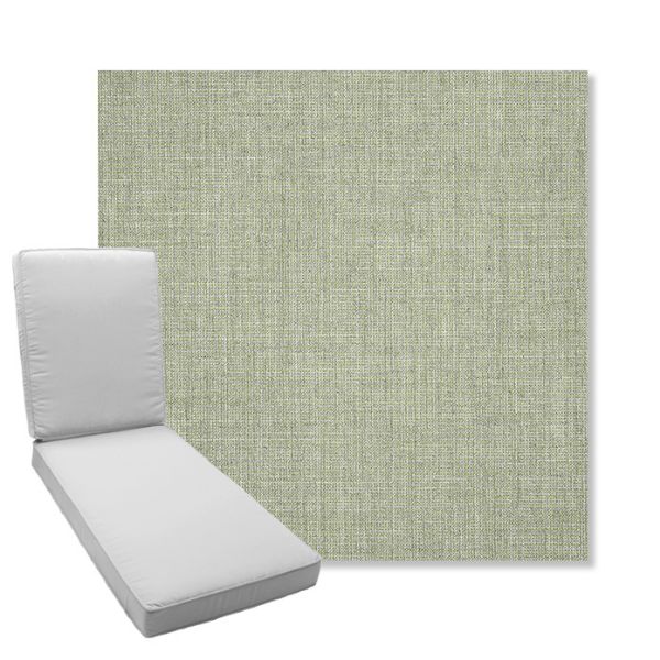 Picture of Cast Oasis | Boxed Chaise Lounge Cushion - Sunbrella© Fabric