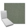 Picture of Cast Sage | Boxed Chaise Lounge Cushion - Sunbrella© Fabric