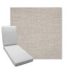 Picture of Cast Silver | Boxed Chaise Lounge Cushion - Sunbrella© Fabric