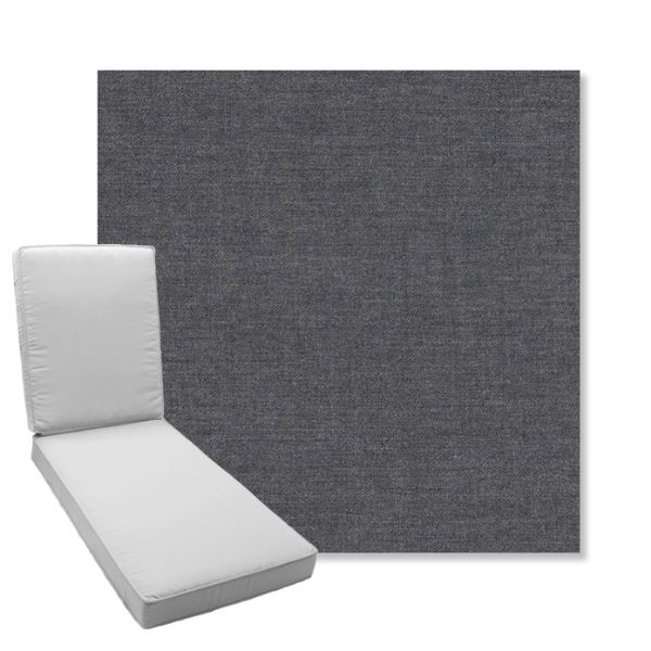 Picture of Cast Twilight | Boxed Chaise Lounge Cushion - Sunbrella© Fabric