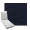 Picture of Charmer Indigo | Boxed Chaise Lounge Cushion - Sunbrella© Fabric