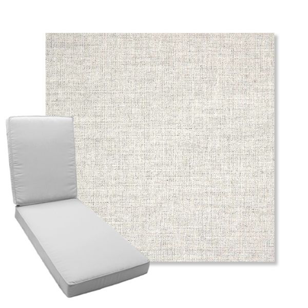 Picture of Crush Cloud | Boxed Chaise Lounge Cushion - Sunbrella© Fabric