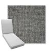 Picture of Crush Pewter | Boxed Chaise Lounge Cushion - Sunbrella© Fabric