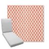 Picture of Detail Persimmon | Boxed Chaise Lounge Cushion - Sunbrella© Fabric