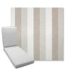 Picture of Direction Linen | Boxed Chaise Lounge Cushion - Sunbrella© Fabric