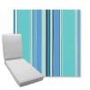 Picture of Dolce Oasis | Boxed Chaise Lounge Cushion - Sunbrella© Fabric