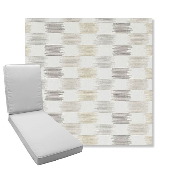 Picture of Dream Dune | Boxed Chaise Lounge Cushion - Sunbrella© Fabric