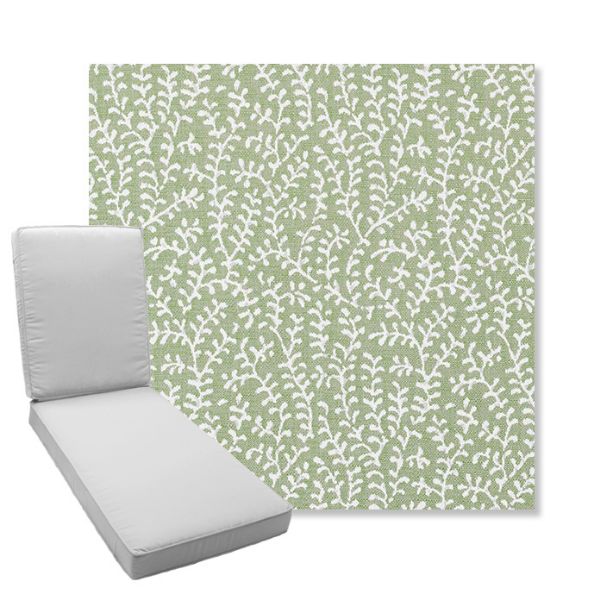 Picture of Eberly Spring | Boxed Chaise Lounge Cushion - Sunbrella© Fabric