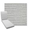 Picture of Embrace Pewter | Boxed Chaise Lounge Cushion - Sunbrella© Fabric