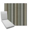 Picture of Entice Moss | Boxed Chaise Lounge Cushion - Sunbrella© Fabric