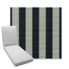 Picture of Expressive Mist | Boxed Chaise Lounge Cushion - Sunbrella© Fabric