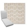 Picture of Figure Mineral | Boxed Chaise Lounge Cushion - Sunbrella© Fabric