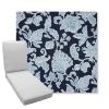 Picture of Floral Song Navy | Boxed Chaise Lounge Cushion - Sunbrella© Fabric