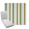 Picture of Gateway Aloe | Boxed Chaise Lounge Cushion - Sunbrella© Fabric