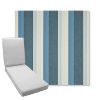 Picture of Gateway Coast | Boxed Chaise Lounge Cushion - Sunbrella© Fabric