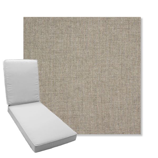 Picture of Idol Shale | Boxed Chaise Lounge Cushion - Sunbrella© Fabric