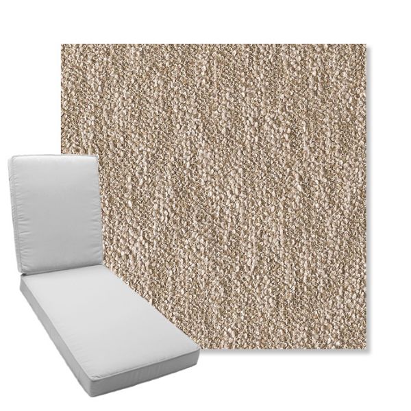 Picture of Improve Dune | Boxed Chaise Lounge Cushion - Sunbrella© Fabric