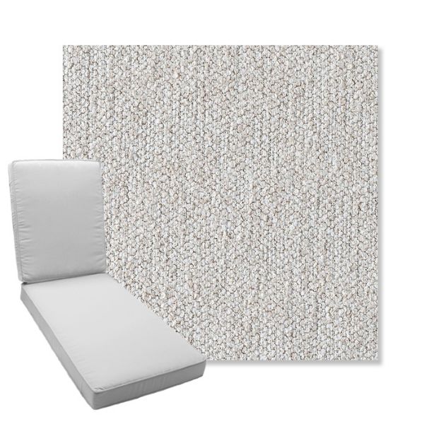 Picture of Improve Stucco | Boxed Chaise Lounge Cushion - Sunbrella© Fabric