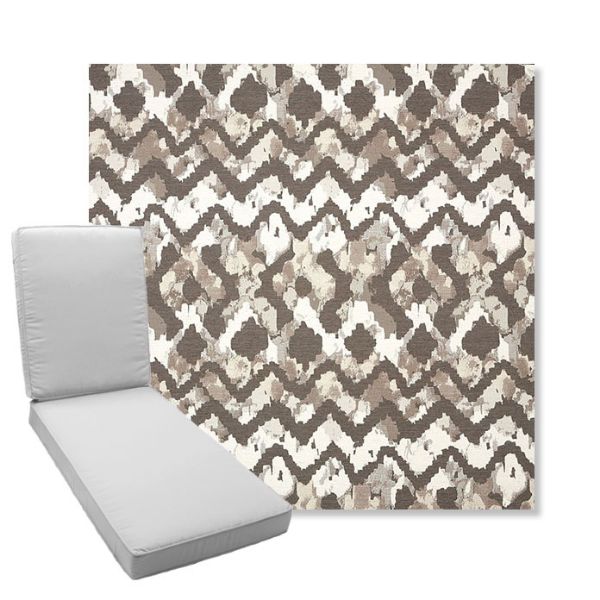 Picture of Inga Merino | Boxed Chaise Lounge Cushion - Sunbrella© Fabric