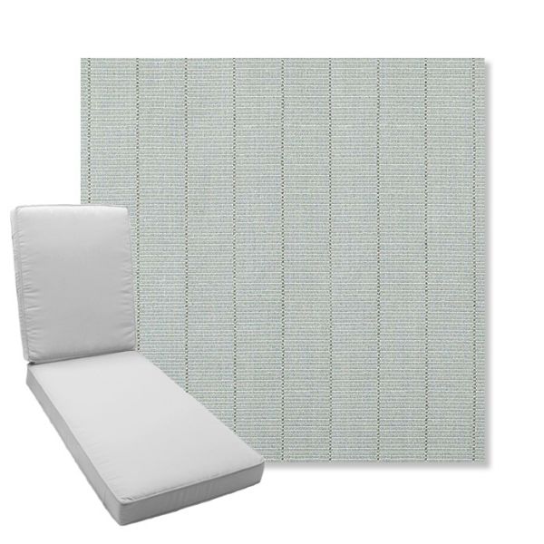 Picture of Kaia Mist | Boxed Chaise Lounge Cushion - Sunbrella© Fabric