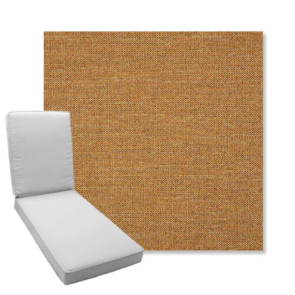 Picture of Kudos Amber | Boxed Chaise Lounge Cushion - Sunbrella© Fabric
