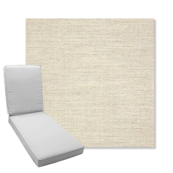 Picture of Kudos Mortar | Boxed Chaise Lounge Cushion - Sunbrella© Fabric