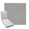 Picture of Kudos Newsprint | Boxed Chaise Lounge Cushion - Sunbrella© Fabric