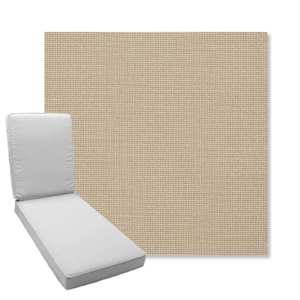 Picture of Kudos Sanddune | Boxed Chaise Lounge Cushion - Sunbrella© Fabric