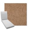 Picture of Leaf Structure Copper | Boxed Chaise Lounge Cushion - Sunbrella© Fabric