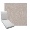 Picture of Leaf Structure Sand | Boxed Chaise Lounge Cushion - Sunbrella© Fabric