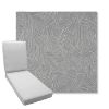 Picture of Leaf Structure Slate | Boxed Chaise Lounge Cushion - Sunbrella© Fabric