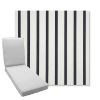 Picture of Lido Indigo | Boxed Chaise Lounge Cushion - Sunbrella© Fabric