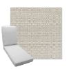 Picture of Linen Silver | Boxed Chaise Lounge Cushion - Sunbrella© Fabric