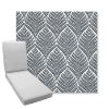 Picture of Linnaeus Indigo | Boxed Chaise Lounge Cushion - Sunbrella© Fabric