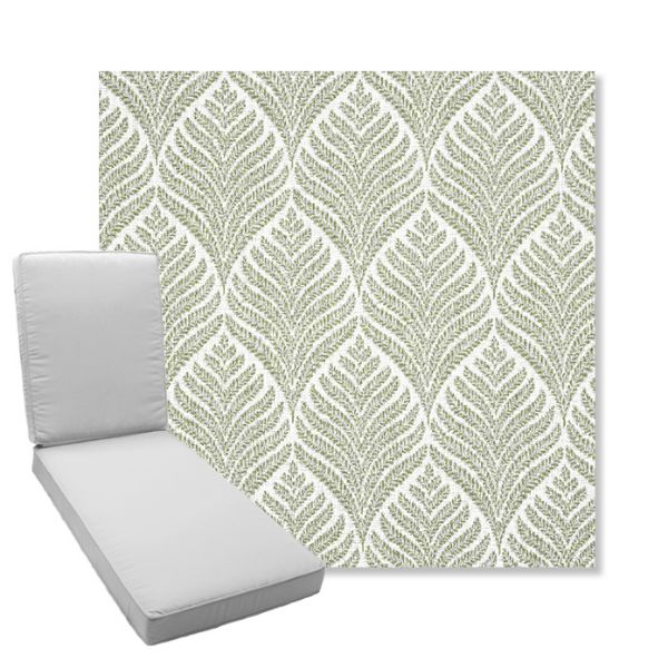 Picture of Linnaeus Spring | Boxed Chaise Lounge Cushion - Sunbrella© Fabric