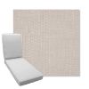 Picture of Linville Parchment | Boxed Chaise Lounge Cushion - Sunbrella© Fabric