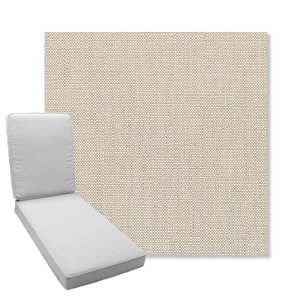 Picture of Linville Sage | Boxed Chaise Lounge Cushion - Sunbrella© Fabric