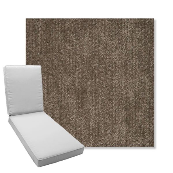 Picture of Margo Mink | Boxed Chaise Lounge Cushion - Sunbrella© Fabric