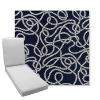 Picture of Maritime Nautical | Boxed Chaise Lounge Cushion - Sunbrella© Fabric