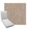 Picture of Metamorphic Sand | Boxed Chaise Lounge Cushion - Sunbrella© Fabric