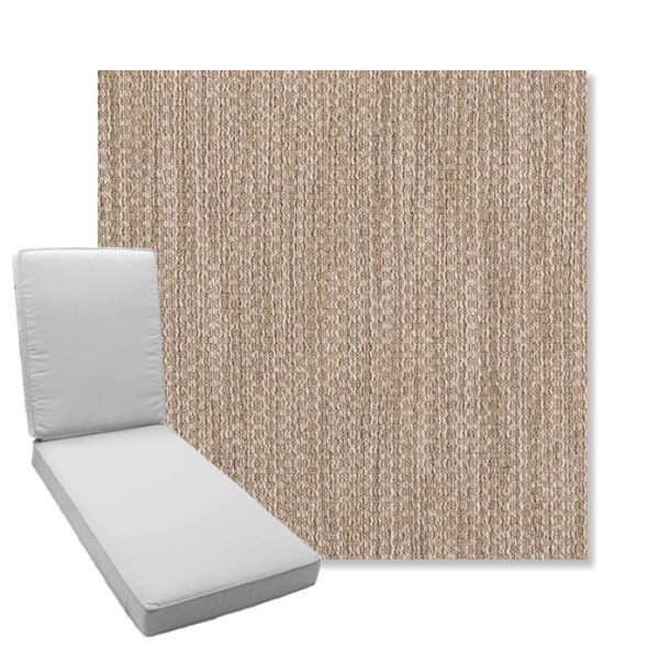 Picture of Metamorphic Sand | Boxed Chaise Lounge Cushion - Sunbrella© Fabric