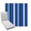 Picture of Milano Cobalt | Boxed Chaise Lounge Cushion - Sunbrella© Fabric