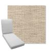 Picture of Momento Parchment | Boxed Chaise Lounge Cushion - Sunbrella© Fabric