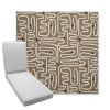 Picture of Nema Pampas | Boxed Chaise Lounge Cushion - Sunbrella© Fabric